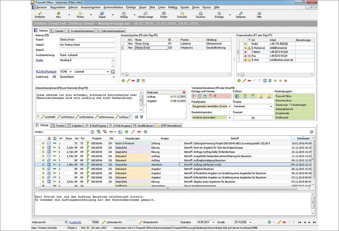 Polytech Systeme AG Treesoft.de  – CAD, CRM und ERP-Lösungen